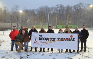Fin des travaux eclairages des cours aux griffonnes