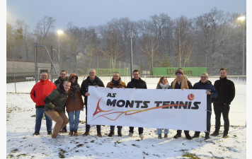 Fin des travaux eclairages des cours aux griffonnes