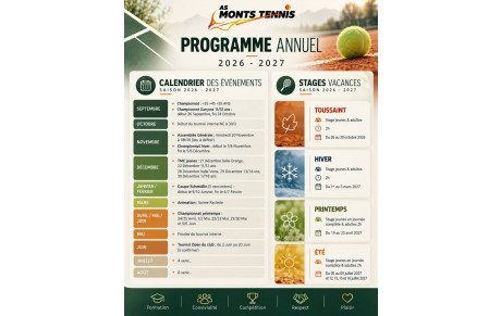 Calendrier annuel